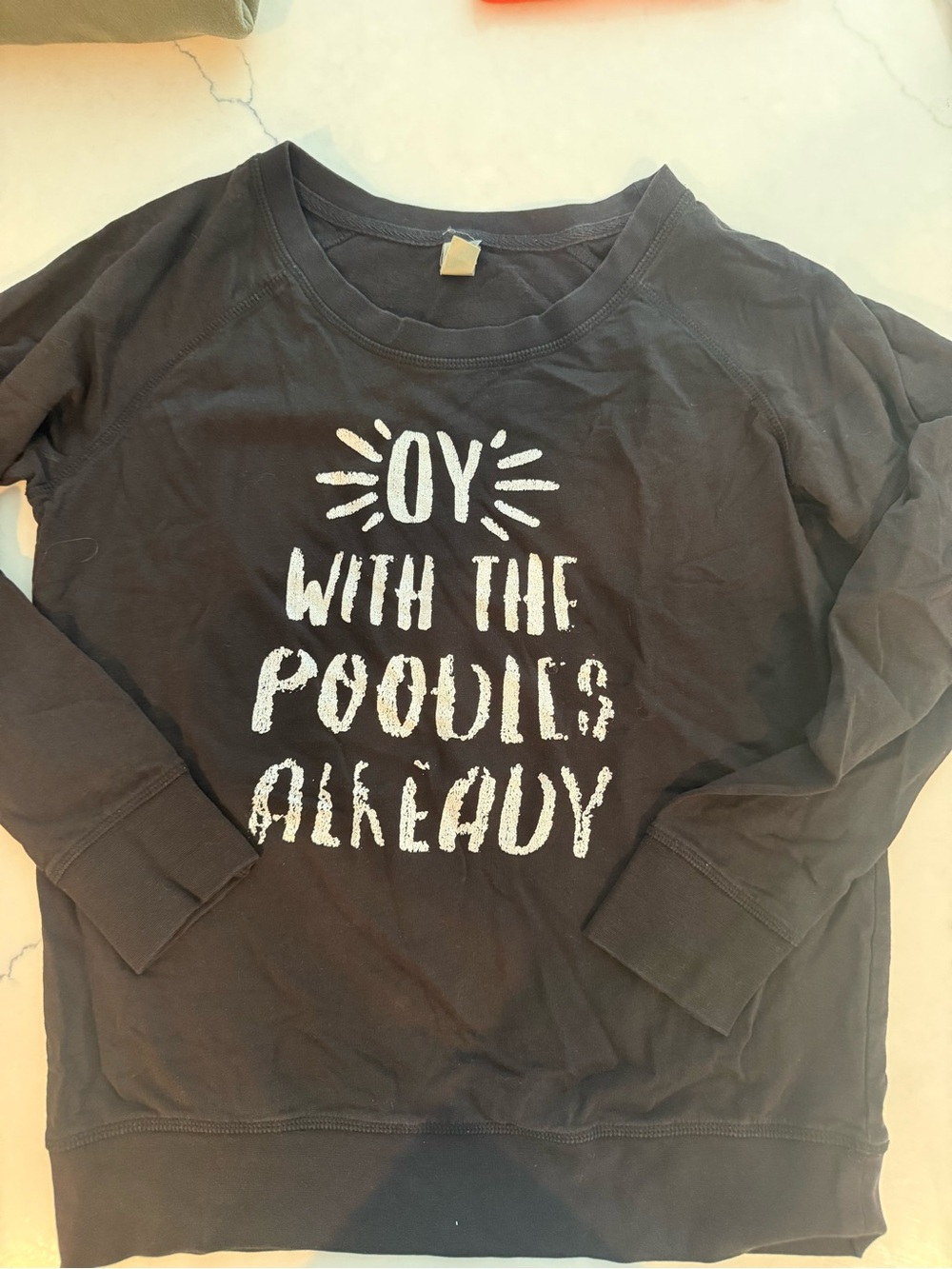Black Gilmore Girls Swearshirt - M